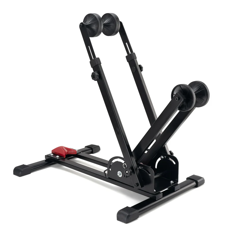 Stable Foldable Double-Leg Bicycle Stand